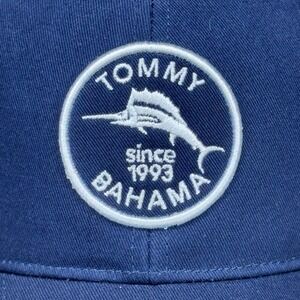 Tommy Bahama Navy Marlin Logo Dad Hat‎ Adjustable Strapback Cap NWOT